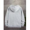 image:imageSOLY HUX Mens Zip Up Hoodies Classic Hooded Sweatshirt Jacket with Pocket Fall OutfitPlain Grey