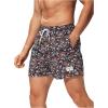image:imageSOLY HUX Swim Trunks for Men Drawstring Board Shorts Beach Swimwear Bathing Suits with PocketsMulticoloured Floral