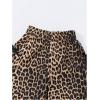 image:imageSOLY HUX Toddler Girls Leopard Bow Pants Y2k Cheetah Print High Waisted Wide Leg Baggy Pants TrousersMulticoloured Leopard