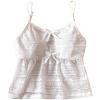 image:imageSOLY HUX Girls Summer Tank Top Spaghetti Strap Lace Bow Camisole Tops Cute Clothes for Teen GirlsPlain White