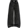 image:imageSOLY HUX Girls Wide Leg Jeans High Waisted Baggy Denim Pants Casual StreetwearPure Dark Grey