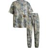 image:imageSOLY HUX Mens Camo Print Outfits Short Sleeve T Shirt and Jogger Pants Outdoor 2 Piece SetMulticolored