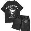 image:imageSOLY HUX Mens Retro Short Set Graphic Short Sleeve T Shirts and Shorts 2 Piece Clothes Summer OutfitsBlack Graphic