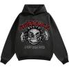 image:imageSOLY HUX Mens Retro Y2k Hoodie Graphic Long Sleeve Hooded Sweatshirts Loose Pullover StreetwearBlack Graphic