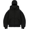 image:imageSOLY HUX Mens Rhinestone Zip Up Hoodie Long Sleeve Hooded Sweatshirt Jacket Streetwear with PocketsPure Black