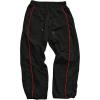 image:imageSOLY HUX Mens Sports Pants Drawstring Elastic Waist Athletic Joggers Parachute PantsPure Black