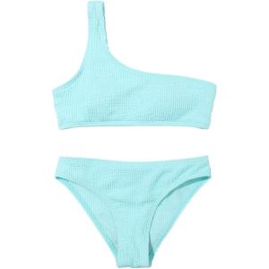 image:imageSOLY HUX Girls One Shoulder Bikini Bathing Suits 2 Piece SwimsuitsMint Blue