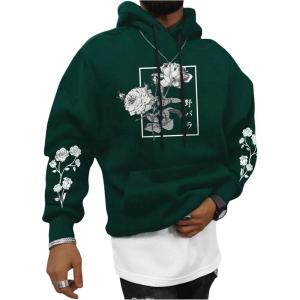 image:imageSOLY HUX mens SoftDark Green Floral