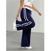 image:imageSOLY HUX Girls Baggy Pants Y2k Number Striped Wide Leg Sweatpants Casual Streetwear Dark Blue Letter 13Y