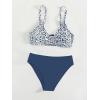 image:imageSOLY HUX Girls Floral Print Bikini Bathing Suits 2 Piece SwimsuitsBlue and White Print