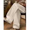 image:imageSOLY HUX Mens Baggy Sweatpants Drawstring Elastic Waist Wide Leg Casual Track PantsPure Apricot