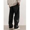 image:imageSOLY HUX Mens Baggy Sweatpants Y2k Star Graphic Straight Leg Casual Long Pants StreetwearBlack Star