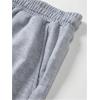 image:imageSOLY HUX Mens Sweat Shorts Drawstring Elastic Waist Raw Hem Workout Casual Summer Shorts with PocketsPure Grey