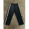 image:imageSOLY HUX Mens Y2k Graphic Sweatpants Letter Striped Drawstring Waist Baggy Pants with PocketsBlack Letter