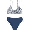 image:imageSOLY HUX Girls Floral Print Bikini Bathing Suits 2 Piece SwimsuitsBlue and White Print