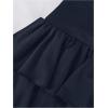 image:imageSOLY HUX Girls High Waisted Ruffle Short Tennis Skirts Skort Skater Golf Skirt with Shorts UnderneathDark Blue