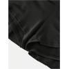 image:imageSOLY HUX Girls High Waisted Ruffle Short Tennis Skirts Skort Skater Golf Skirt with Shorts UnderneathPlain Black