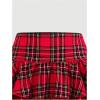 image:imageSOLY HUX Girls High Waisted Ruffle Short Tennis Skirts Skort Skater Golf Skirt with Shorts UnderneathRed Plaid