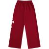 image:imageSOLY HUX Boys Graphic Sweatpants Y2k Gothic Elastic Waist Straight Leg Baggy Pants StreetwearRed