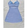 image:imageSOLY HUX Womens Cut Out Tie Backless Halter Dress Sleeveless Mini Beach Vacation DressesPlain Light Blue