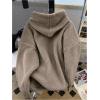 image:imageSOLY HUX Womens Fleece Hoodies Pullover Long Sleeve Drawstring Hooded Sweatshirts Fall ClothesMocha Brown