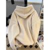 image:imageSOLY HUX Womens Fleece Hoodies Pullover Long Sleeve Drawstring Hooded Sweatshirts Fall ClothesPure Apricot
