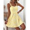 image:imageSOLY HUX Womens Floral Print Cami Dress Spaghetti Strap A Line Flowy Summer Mini Dresses SundressYellow Floral