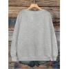 image:imageSOLY HUX Womens Plus Size Oversized Sweatshirt Letter Graphic Long Sleeve Crewneck Baggy Pullover ShirtsLight Grey