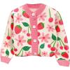 image:imageSOLY HUX Toddler Girls Cute Printed Button Down Cardigan Sweater Knit Long Sleeve Shirts Fall ClothesPink Graphic