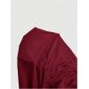 image:imageSOLY HUX Womens Off The Shoulder Ruched Bodycon Mini Dress Y2k Party Sleeveless SundressesPlain Burgundy