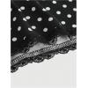 image:imageSOLY HUX Womens Polka Dots Shirts Y2k Fairy Grunge Lace Patchwork Babydoll Crop Tee Tops Aesthetic ClothesBlack and White Polka Dots