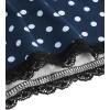 image:imageSOLY HUX Womens Polka Dots Shirts Y2k Fairy Grunge Lace Patchwork Babydoll Crop Tee Tops Aesthetic ClothesDark Blue Polka Dots
