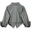 image:imageSOLY HUX Womens Striped Print Button Down College Shirts Long Sleeve Tie Blouse Tops Preppy ClothesMulti Striped