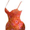 image:imageSOLY HUX Womens Summer Floral Lace Trim Mini Dress Spaghetti Strap Bodycon Party Cami DressesOrange Floral