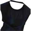 image:imageSOLY HUX Womens Twist Open Back Tank Tops with Built in Bra Sleeveless Crewneck Backless Summer Crop TopPure Black