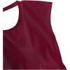 image:imageSOLY HUX Womens Twist Open Back Tank Tops with Built in Bra Sleeveless Crewneck Backless Summer Crop TopPure Burgundy