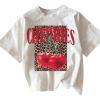 image:imageSOLY HUX Womens Plus Size Graphic Tees Cherry Leopard Print T Shirt Crew Neck Short Sleeve Loose TopsWhite Graphic