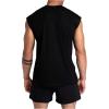 image:imageSOLY HUX Mens Sports Tank Top Printed Workout Muscle Tanks Sleeveless Fitness T ShirtsBlack Printed