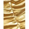 image:imageSOLY HUX Womens Faux Leather Strapless Crop Tube Tops Going Out Bandeau Shirts Rave Concert OutfitSolid Gold
