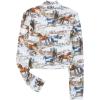 image:imageSOLY HUX Womens Graphic Tees Cut Out Mock Neck Long Sleeve T Shirt Vintage Going Out TopsMulticoloured Horse