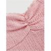 image:imageSOLY HUX Womens Peplum Tops Summer Casual Ruched Flowy Going Out Top Spaghetti Strap Tank CamisolePure Pink