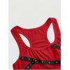 image:imageSOLY HUX Womens Punk Studded Ruched Tank Top Scoop Neck Sleeveless Fitted Grunge Tops StreetwearRed
