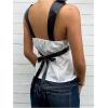 image:imageSOLY HUX Womens Satin Tank Top Color Block Scoop Neck Sleeveless Tie Back Summer TopsWhite Eyelet Embroidery