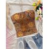 image:imageSOLY HUX Womens Summer Bandeau Tube Tops Boho Printed Strapless Fitted Crop Vest ShirtsBrown Printed