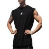 image:imageSOLY HUX Mens Sports Tank Top Printed Workout Muscle Tanks Sleeveless Fitness T ShirtsBlack Printed
