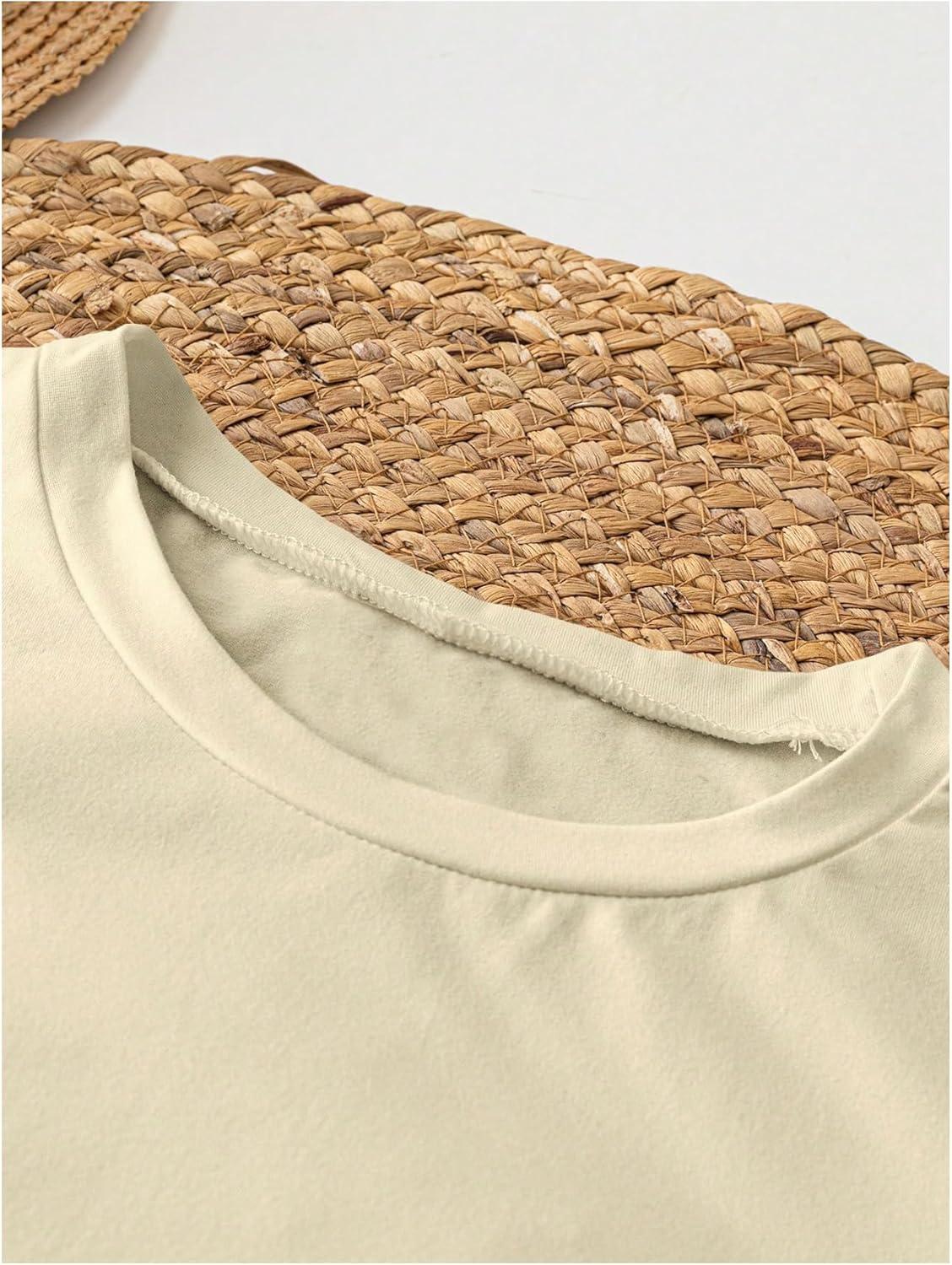 image:imageSOLY HUX Womens Floral Print T Shirt Y2k Aesthetic Graphic Tees Short Sleeve Vintage Summer TopsApricot Floral