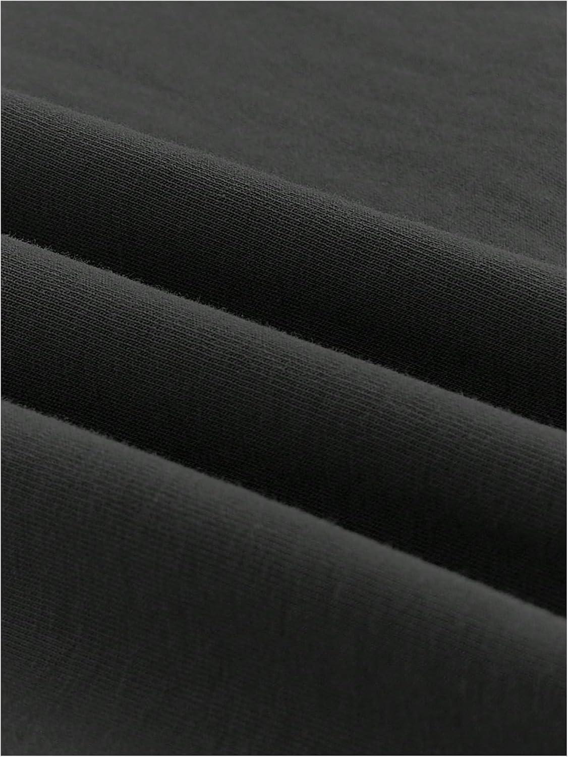 image:imageSOLY HUX Womens Graphic Tees Vintage Letter Print Oversized T Shirt Short Sleeve Crewneck Summer TopsDark Grey Letter