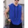 image:imageSOLY HUX Mens Plus Size Sleeveless Hoodies Workout Gym Hooded Tank Tops Muscle Shirts Bodybuilding Cut Off T ShirtPlain Royal Blue