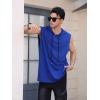 image:imageSOLY HUX Mens Plus Size Sleeveless Hoodies Workout Gym Hooded Tank Tops Muscle Shirts Bodybuilding Cut Off T ShirtPlain Royal Blue