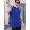image:imageSOLY HUX Mens Plus Size Sleeveless Hoodies Workout Gym Hooded Tank Tops Muscle Shirts Bodybuilding Cut Off T ShirtPlain Royal Blue